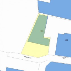 1255 Centre St, Newton, MA 02459 plot plan