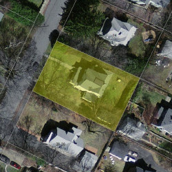 20 Oakland Ave, Newton, MA 02466 aerial view