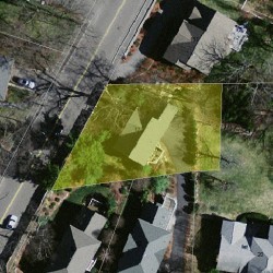173 Brookline St, Newton, MA 02459 aerial view