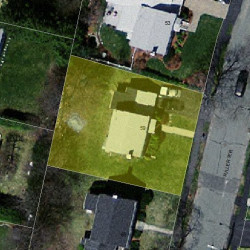 59 Fuller Ter, Newton, MA 02465 aerial view
