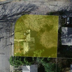 6 Sunhill Ln, Newton, MA 02459 aerial view