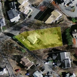 6 Beecher Ter, Newton, MA 02459 aerial view