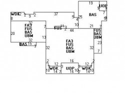 87 Washington St, Newton, MA 02458 floor plan