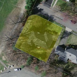 100 Littlefield Rd, Newton, MA 02459 aerial view