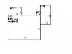 237 Crafts St, Newton, MA 02460 floor plan