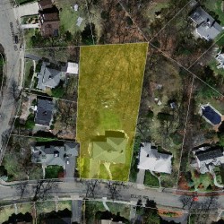 45 Ellis Rd, Newton, MA 02465 aerial view