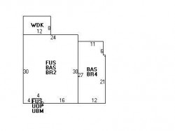 48 Daniel St, Newton, MA 02459 floor plan