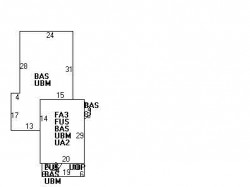 21 Crescent St, Newton, MA 02465 floor plan