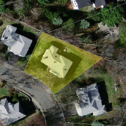 84 Cynthia Rd, Newton, MA 02459 aerial view