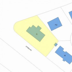 10 Spiers Rd, Newton, MA 02459 plot plan