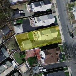 29 Harrington St, Newton, MA 02460 aerial view