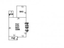 17 Canterbury Rd, Newton, MA 02461 floor plan