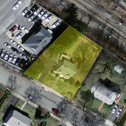 12 Longfellow Rd, Newton, MA 02462 aerial view
