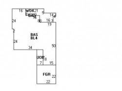 110 Dorcar Rd, Newton, MA 02459 floor plan