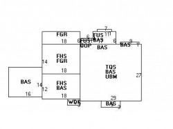 164 Quinobequin Rd, Newton, MA 02468 floor plan