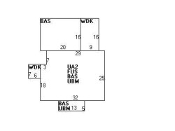 87 Ridge Ave, Newton, MA 02459 floor plan