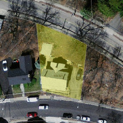 321 Elliot St, Newton, MA 02464 aerial view