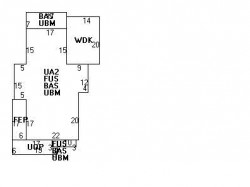 16 Wiswall St, Newton, MA 02465 floor plan