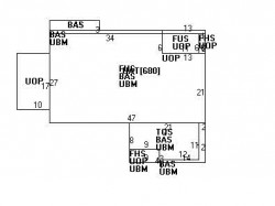 72 Bonad Rd, Newton, MA 02465 floor plan