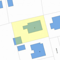 8 Briar Ln, Newton, MA 02460 plot plan