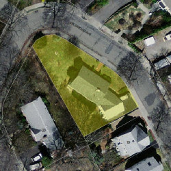 7 Wildwood Ave, Newton, MA 02460 aerial view