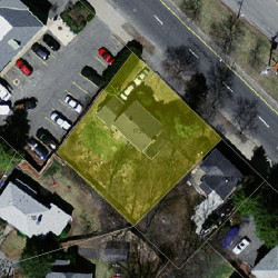 1736 Commonwealth Ave, Newton, MA 02465 aerial view