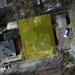 10 Columbus Ter, Newton, MA 02461 aerial view