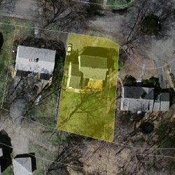 17 Turner Ter, Newton, MA 02460 aerial view