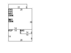 28 Parsons St, Newton, MA 02465 floor plan