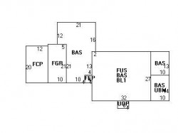 130 Berkeley St, Newton, MA 02465 floor plan