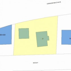 21 Rice St, Newton, MA 02459 plot plan