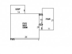 44 Kendall Rd, Newton, MA 02459 floor plan