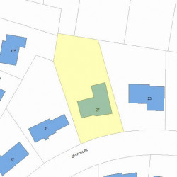 27 Selwyn Rd, Newton, MA 02461 plot plan