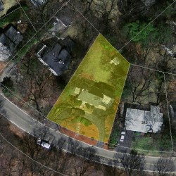 234 Quinobequin Rd, Newton, MA 02468 aerial view