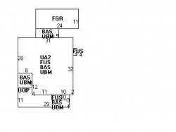 1028 Walnut St, Newton, MA 02461 floor plan