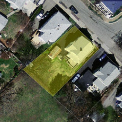 15 Mague Pl, Newton, MA 02465 aerial view