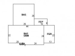 17 Moulton St, Newton, MA 02462 floor plan