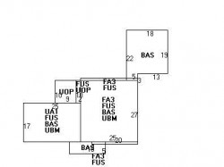673 Centre St, Newton, MA 02458 floor plan