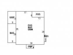 79 Cleveland St, Newton, MA 02465 floor plan