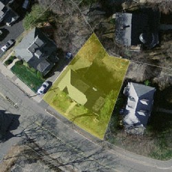 31 Homer St, Newton, MA 02459 aerial view