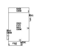 40 Groveland St, Newton, MA 02466 floor plan