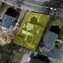 270 Auburndale Ave, Newton, MA 02466 aerial view