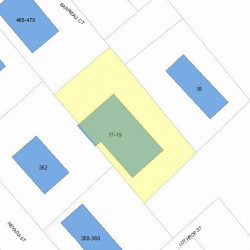 19 Barrieau Ct, Newton, MA 02460 plot plan