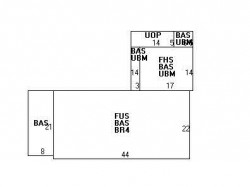 237 Mill St, Newton, MA 02459 floor plan