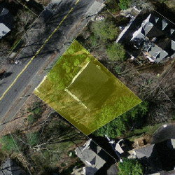 106 Grant Ave, Newton, MA 02459 aerial view