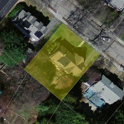 20 Locksley Rd, Newton, MA 02459 aerial view