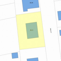29 Hale St, Newton, MA 02464 plot plan