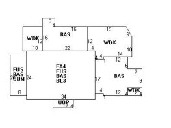 270 Waban Ave, Newton, MA 02468 floor plan