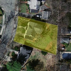 32 Commonwealth Park, Newton, MA 02459 aerial view