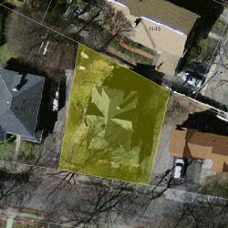 9 Proctor St, Newton, MA 02460 aerial view